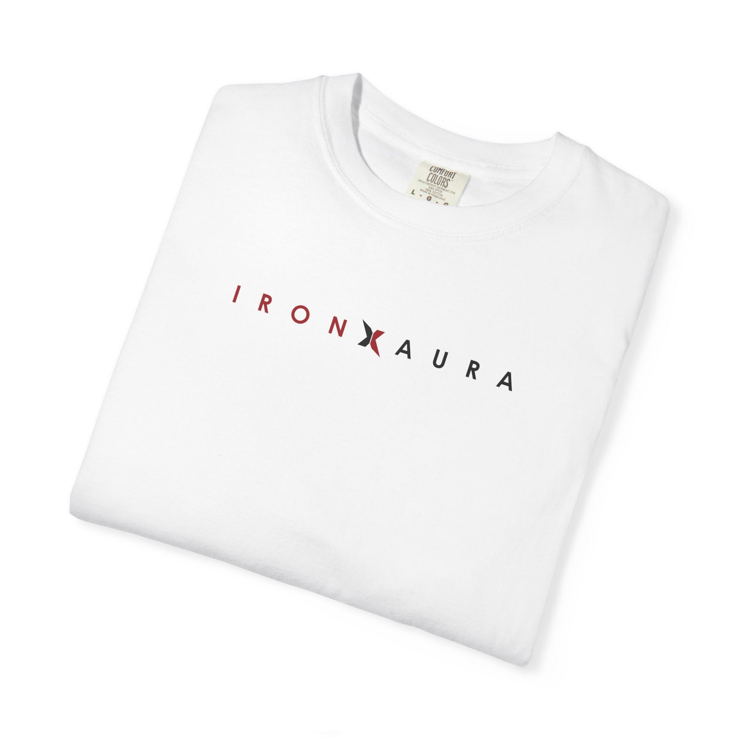 IronXAura Signature Unisex T‑Shirt – Garment‑Dyed Cotton Comfort