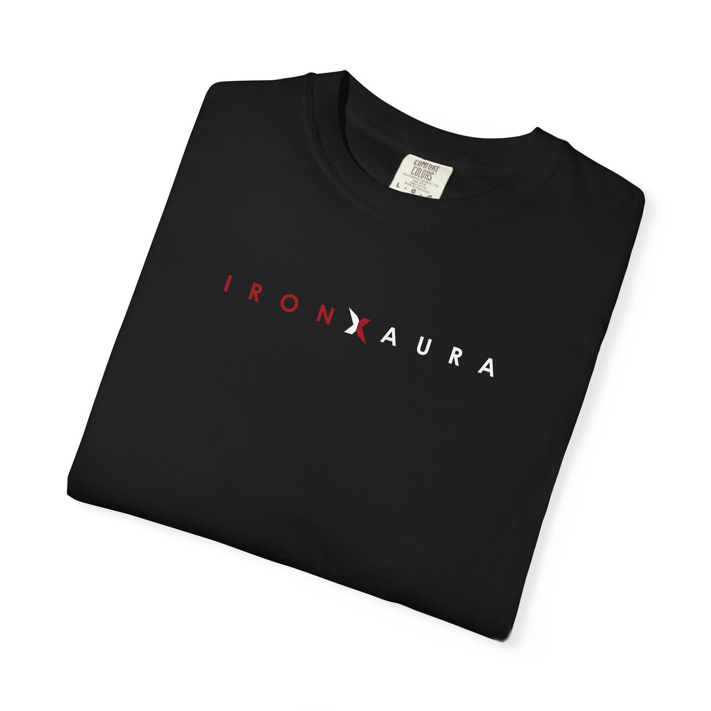 IronXAura Signature Unisex T‑Shirt – Garment‑Dyed Cotton Comfort