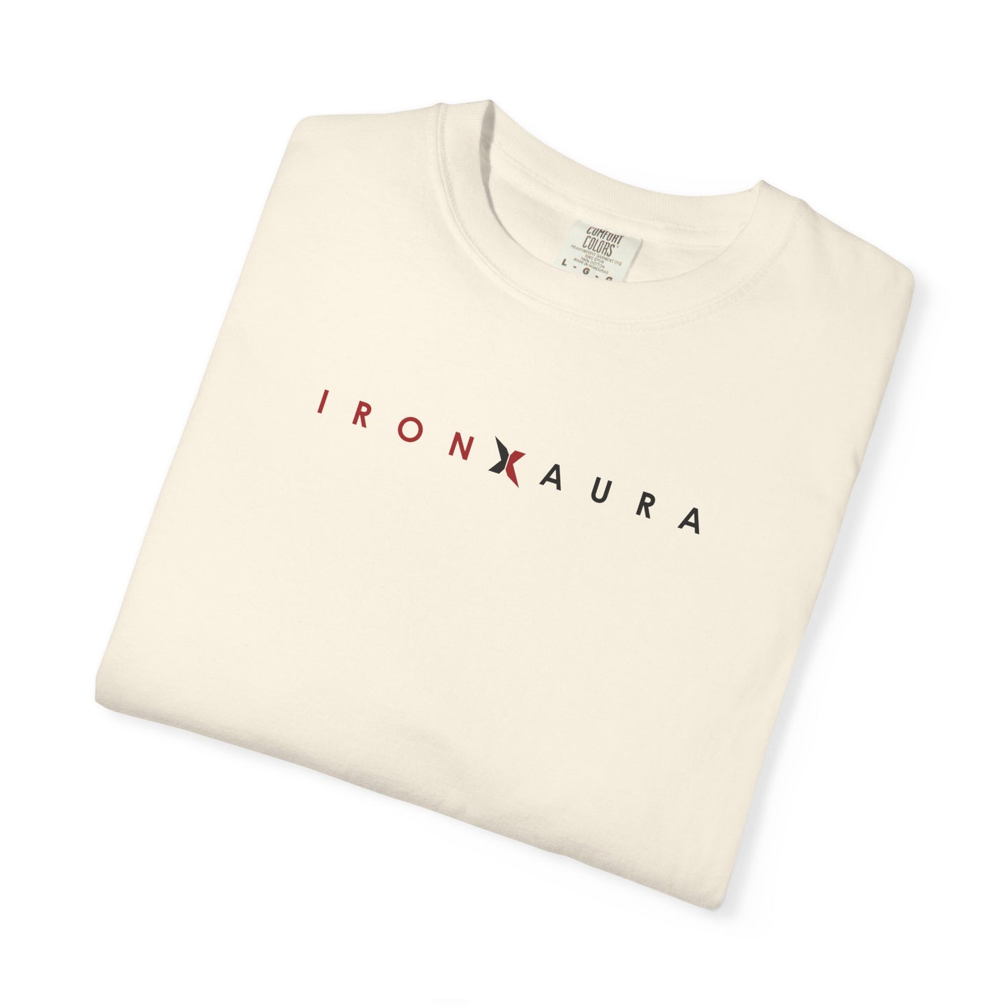 IronXAura Signature Unisex T‑Shirt – Garment‑Dyed Cotton Comfort