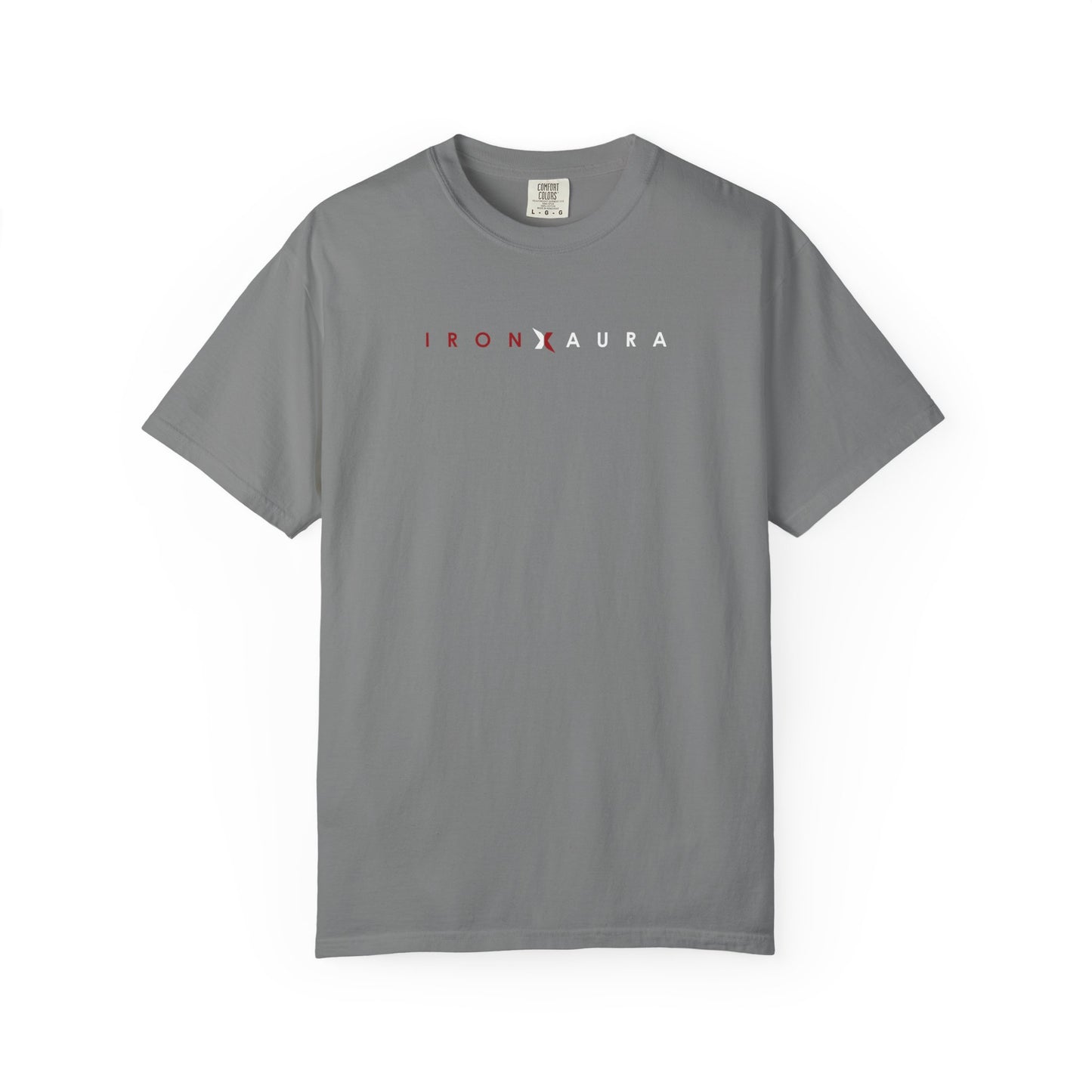 IronXAura Signature Unisex T‑Shirt – Garment‑Dyed Cotton Comfort