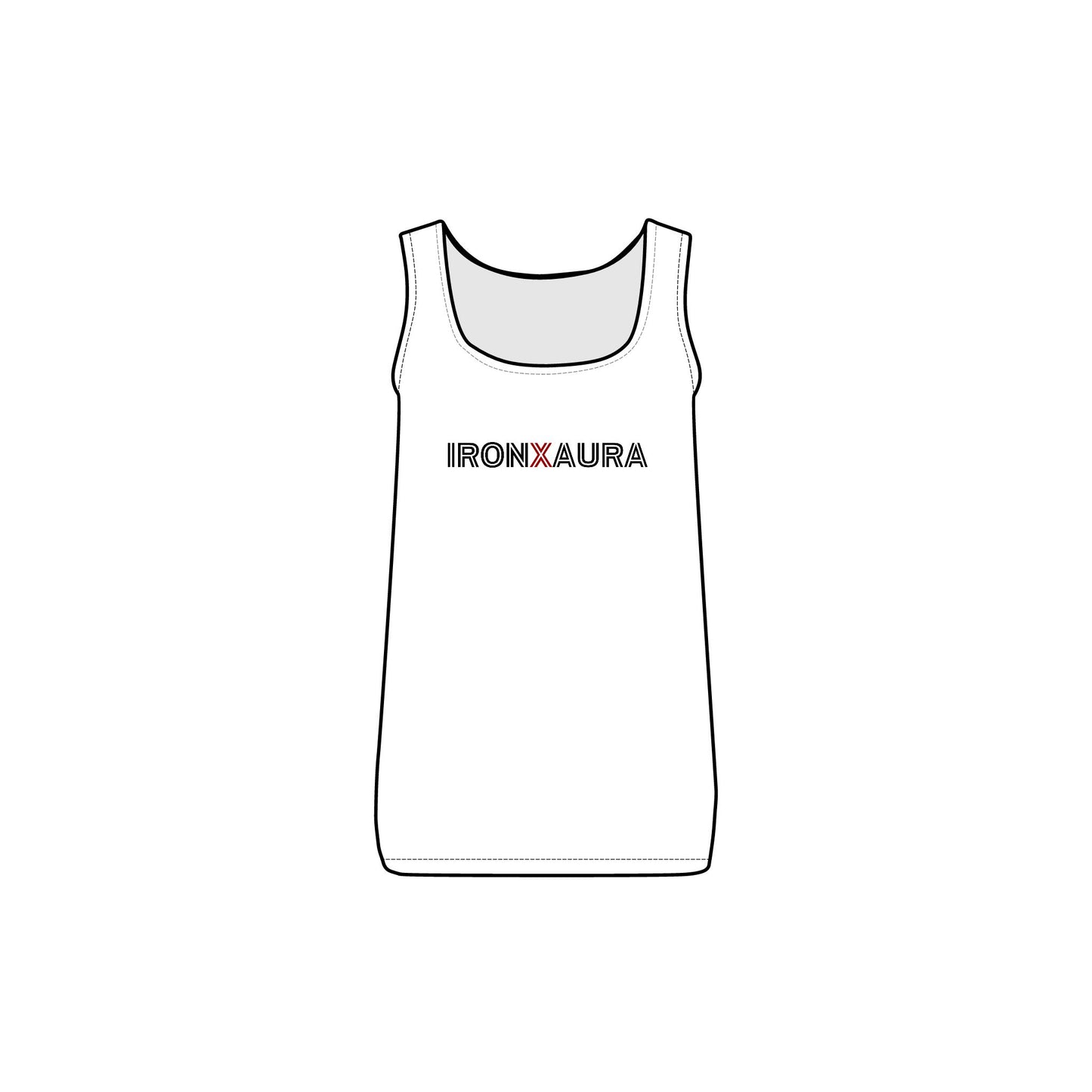 IronXAura Women’s Athletic Baby Rib Tank – Stylish & Functional