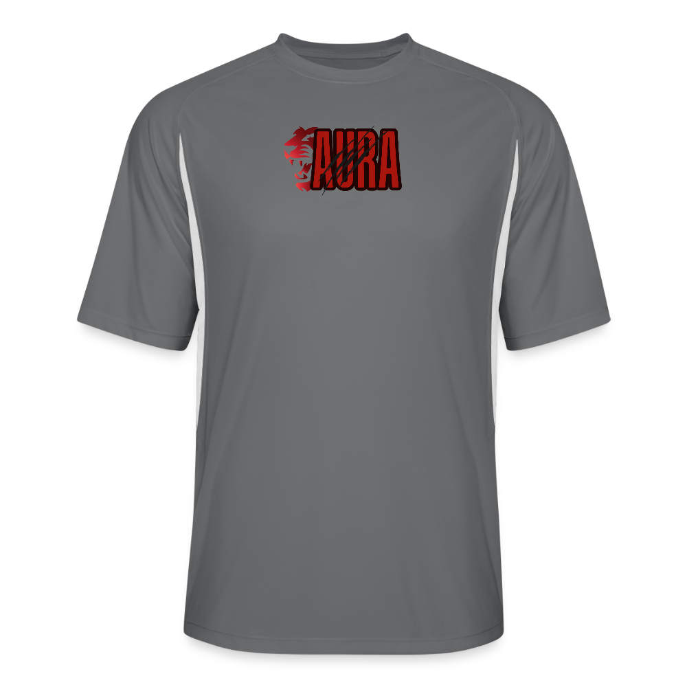 Cooling Performance Color Blocked Jersey - dark gray/white