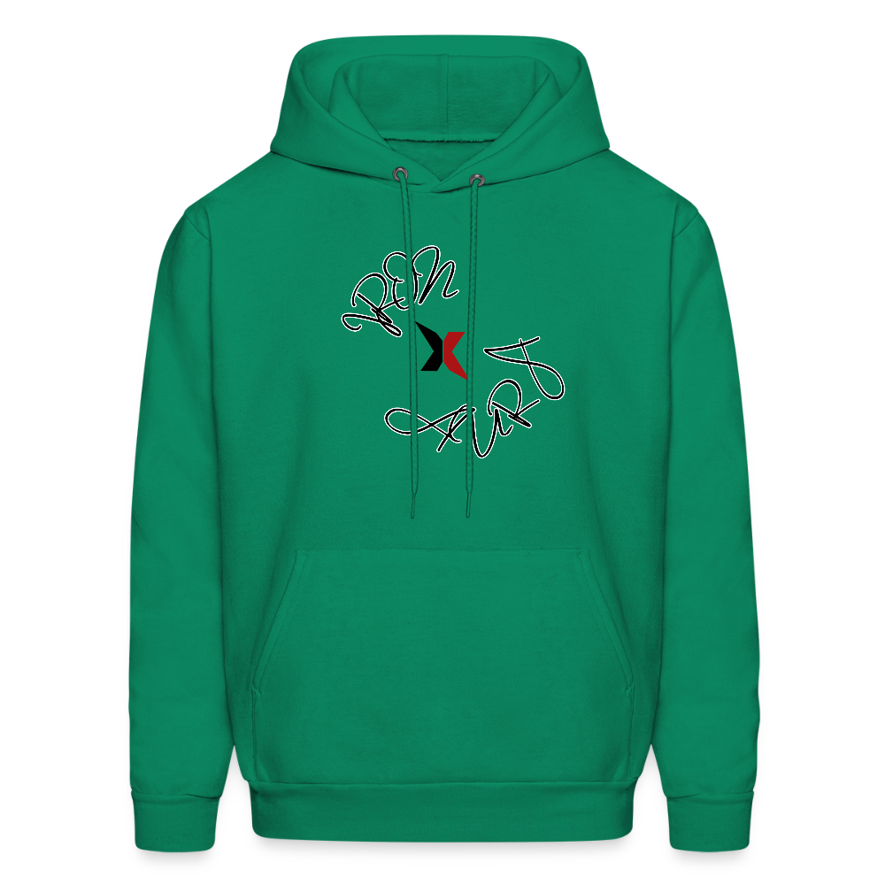IronXAura EcoBlend Fleece Hoodie - kelly green