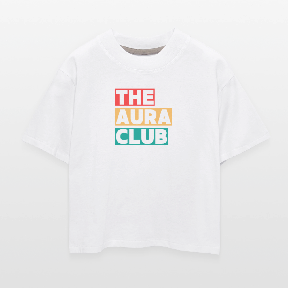 Women's Boxy Tee - white