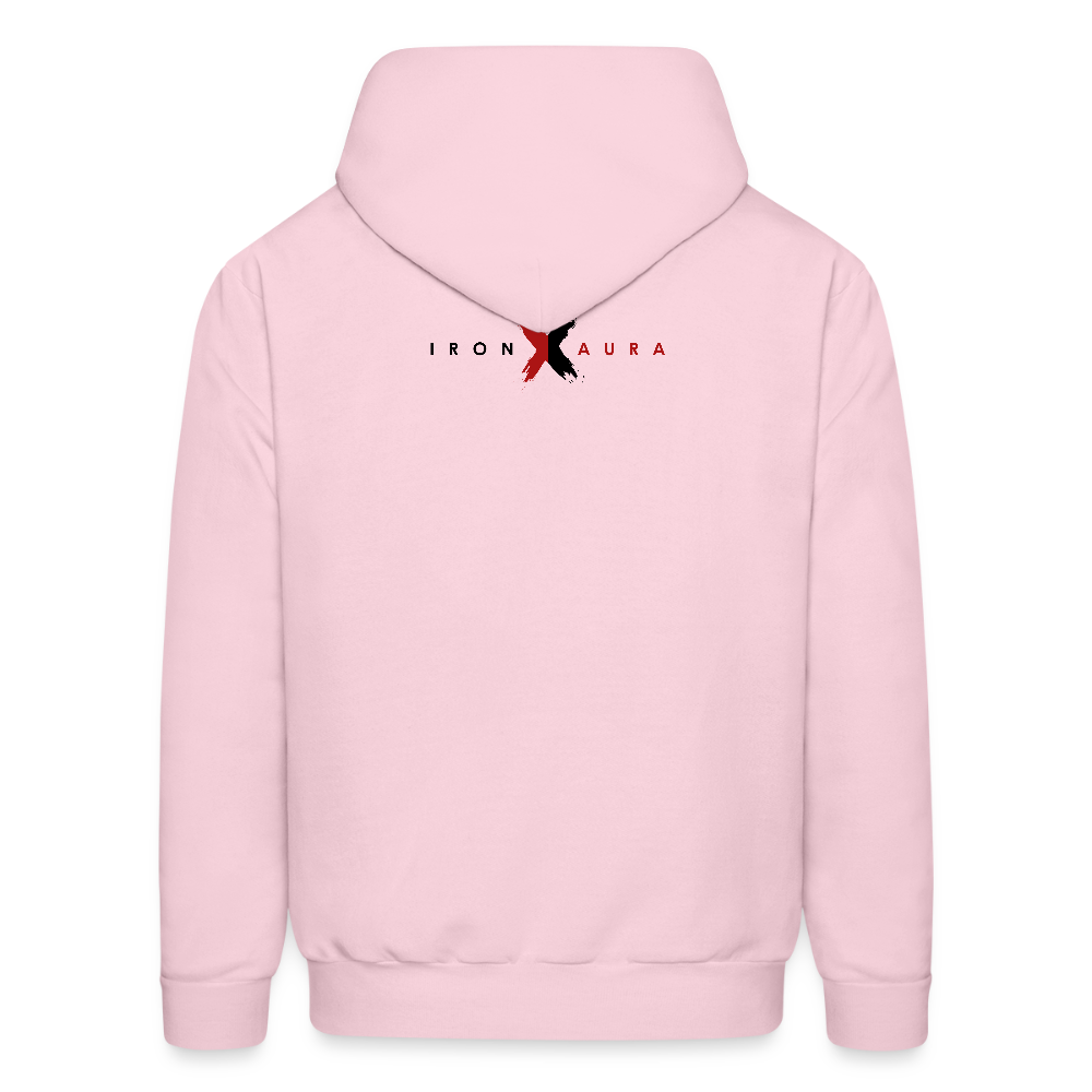 IronXAura EcoBlend Fleece Hoodie - pale pink