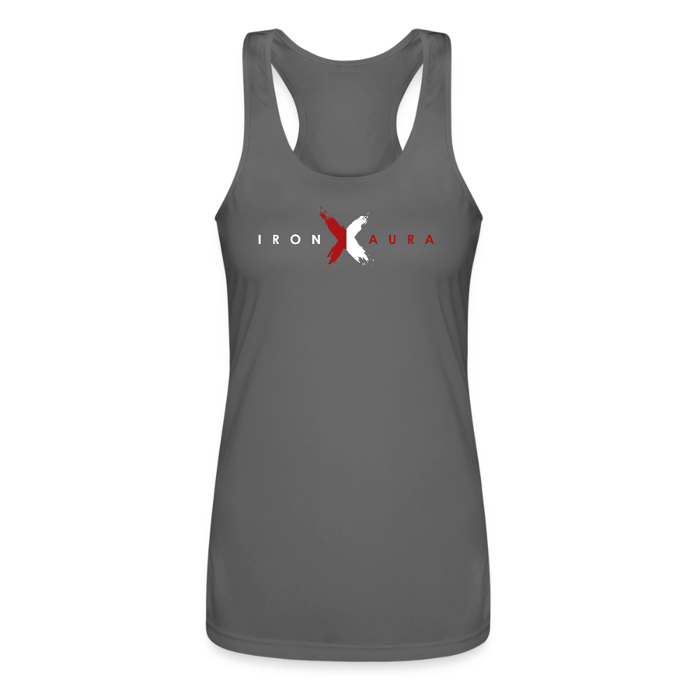 Women’s Performance Racerback Tank Top - charcoal