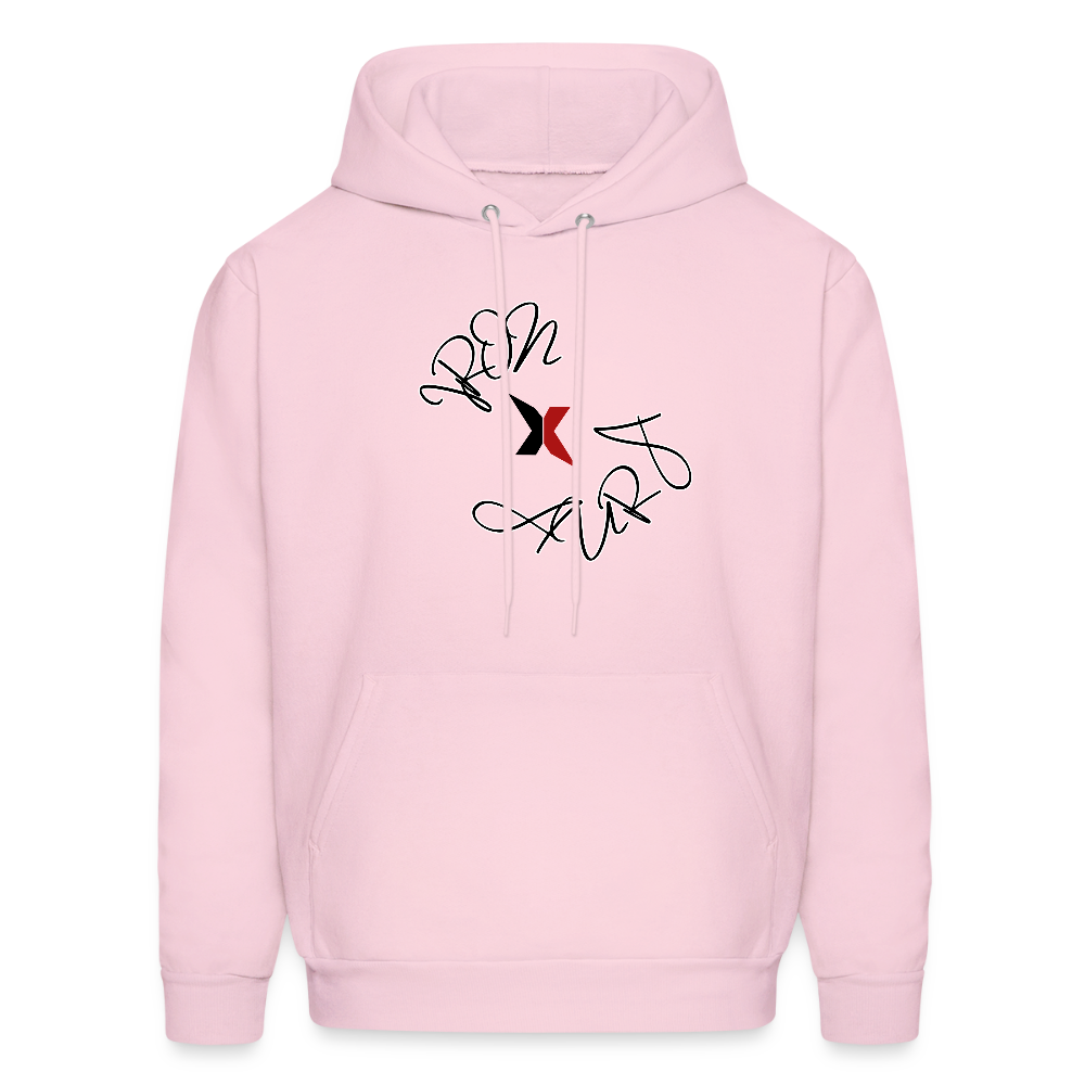 IronXAura EcoBlend Fleece Hoodie - pale pink