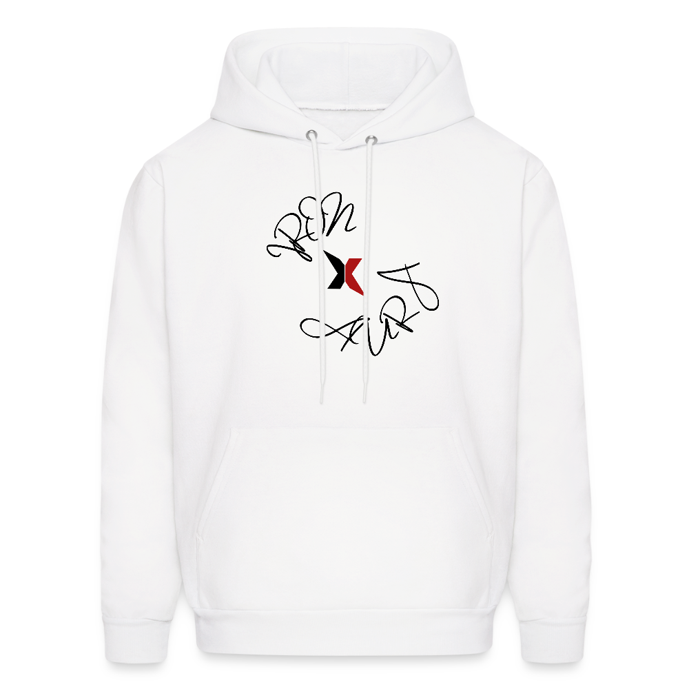 IronXAura EcoBlend Fleece Hoodie - white