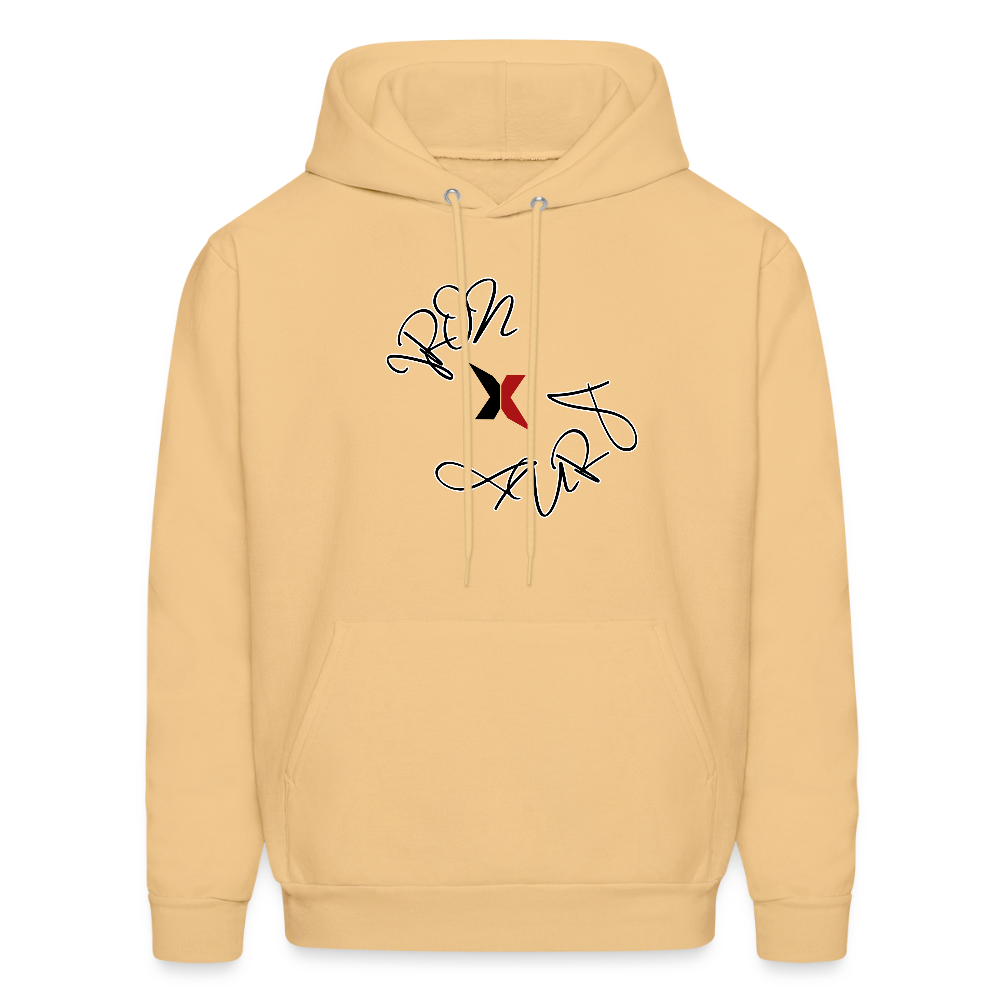 IronXAura EcoBlend Fleece Hoodie - light gold