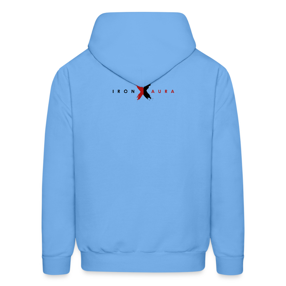 IronXAura EcoBlend Fleece Hoodie - carolina blue