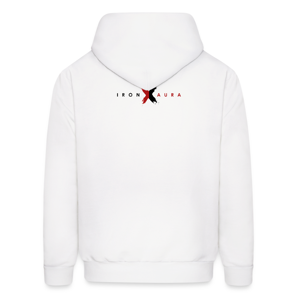IronXAura EcoBlend Fleece Hoodie - white