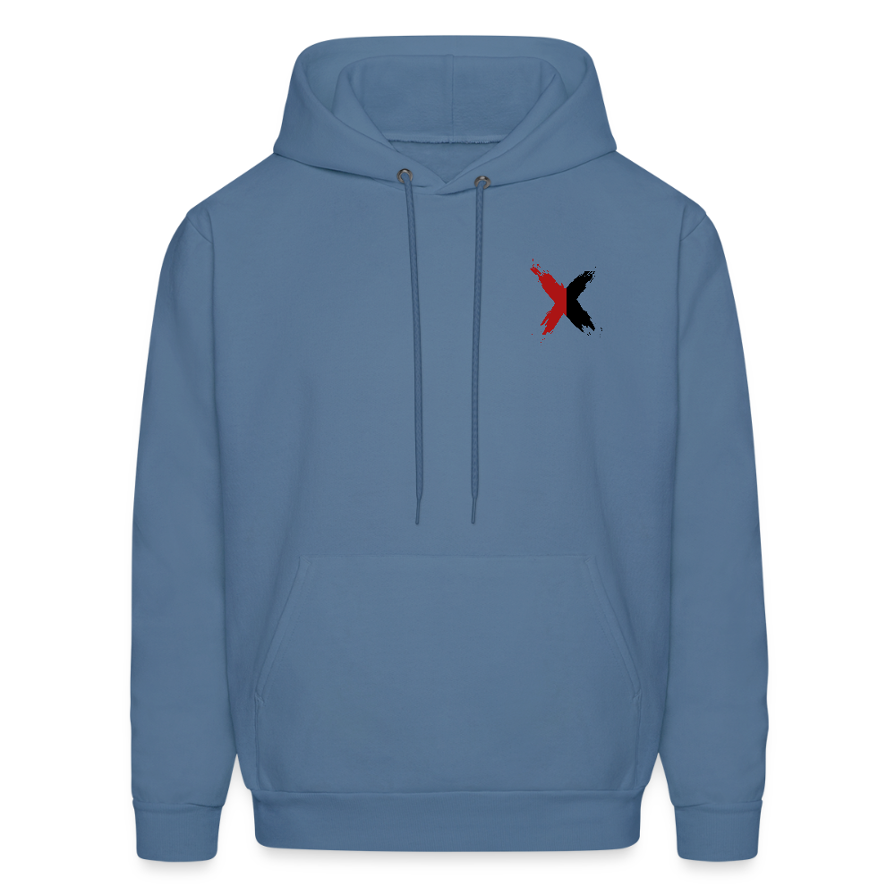 IronXAura EcoBlend Fleece Hoodie - denim blue