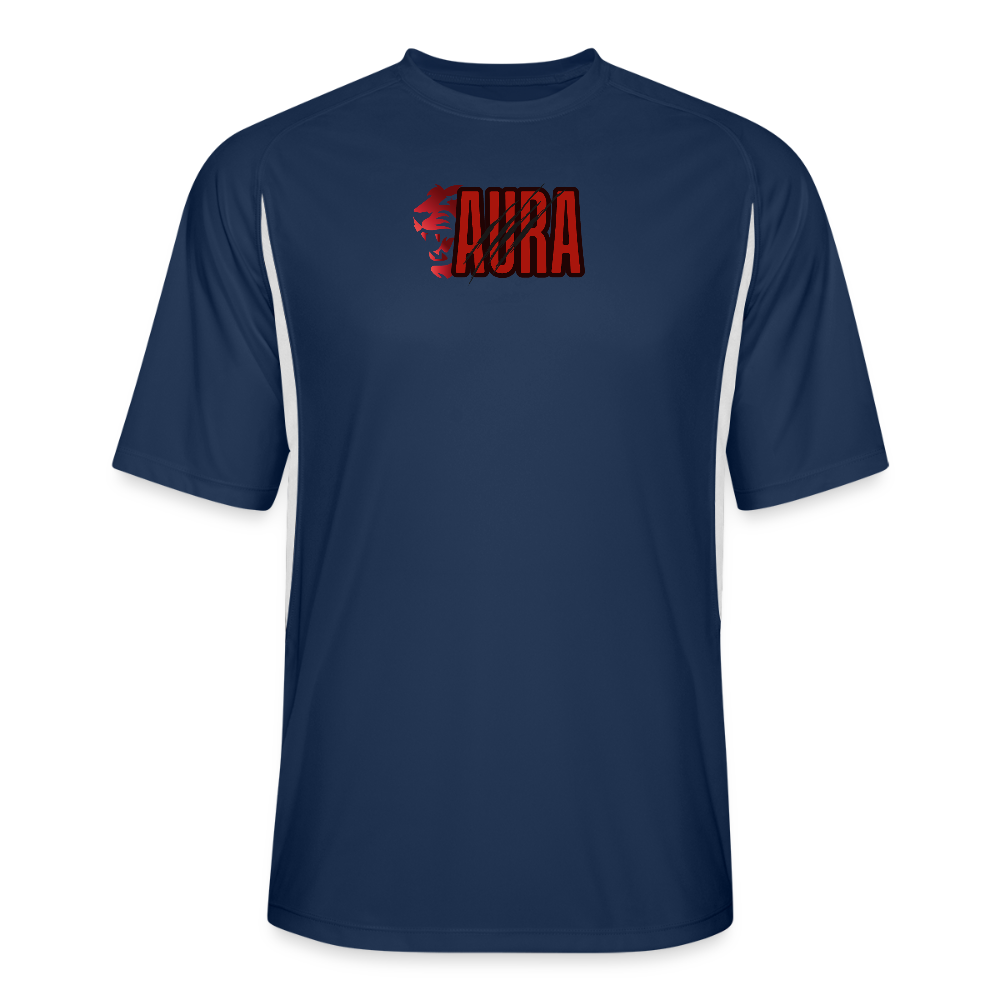Cooling Performance Color Blocked Jersey - navy/white