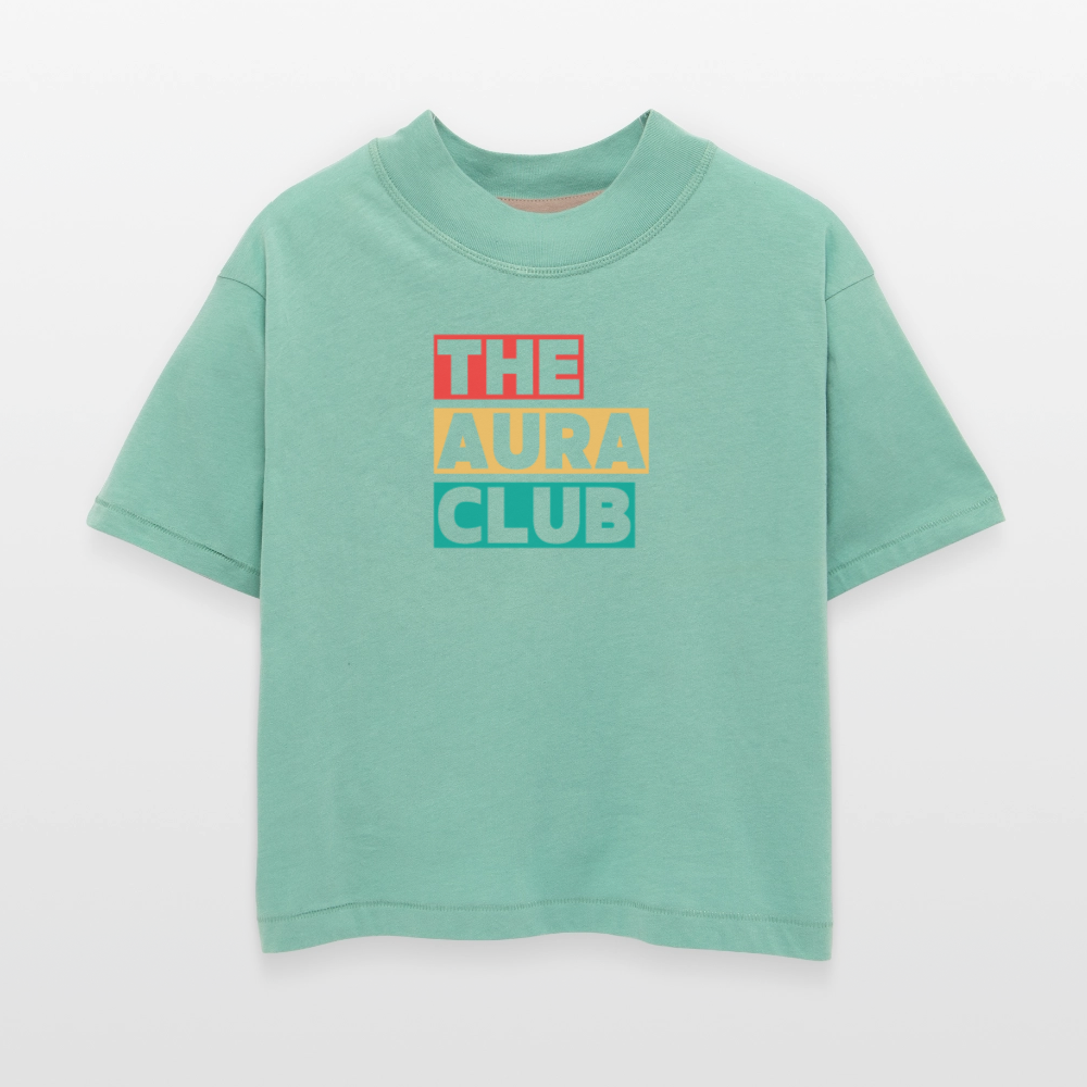 Women's Boxy Tee - saltwater