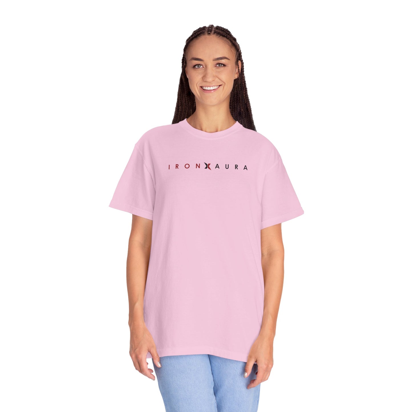 IronXAura Signature Unisex T‑Shirt – Garment‑Dyed Cotton Comfort