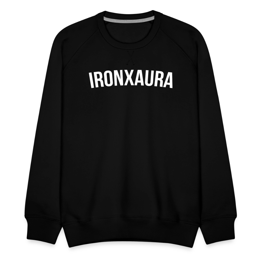 IronXAura Premium Crewneck Sweatshirt - black