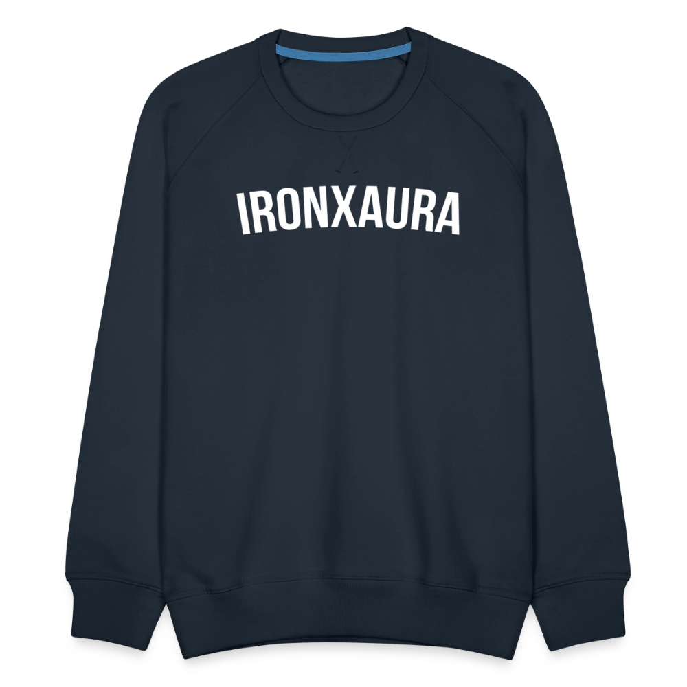 IronXAura Premium Crewneck Sweatshirt - navy