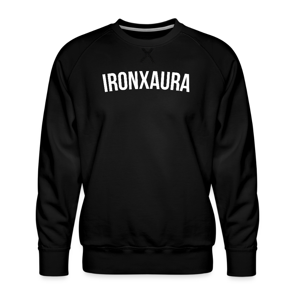 IronXAura Premium Crewneck Sweatshirt - black
