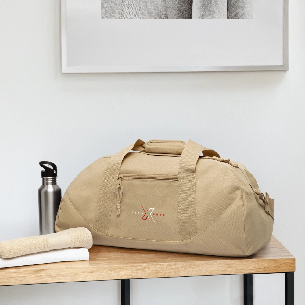 IronXAura Gear Duffle – Rugged Bag - beige
