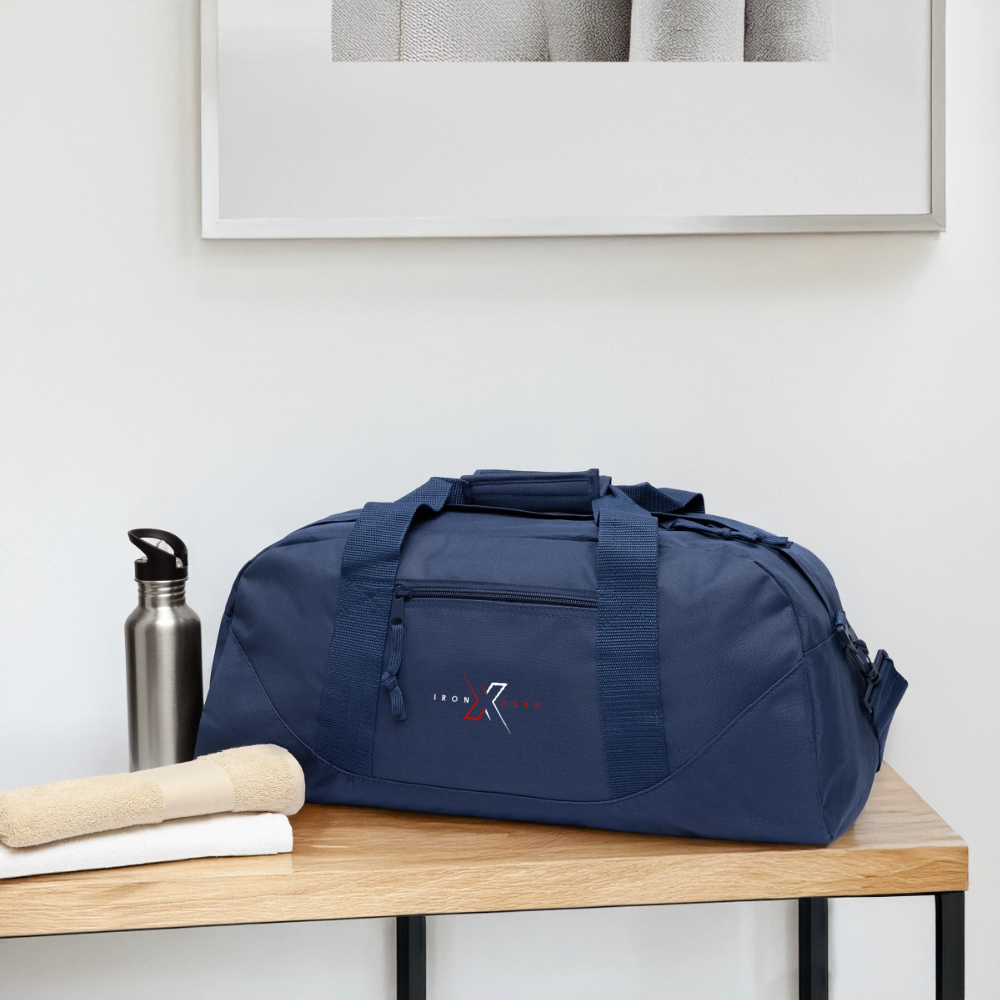 IronXAura Gear Duffle – Rugged Bag - navy