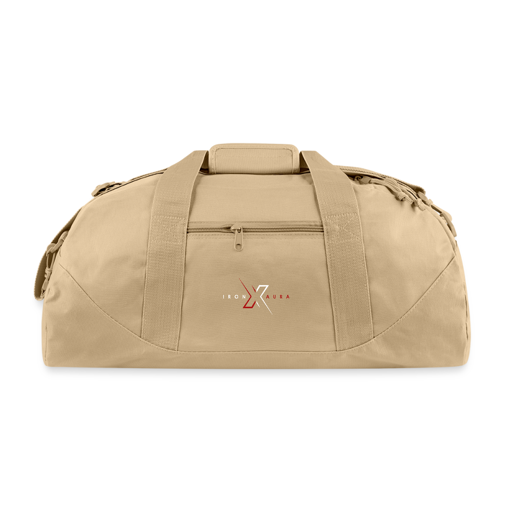IronXAura Gear Duffle – Rugged Bag - beige
