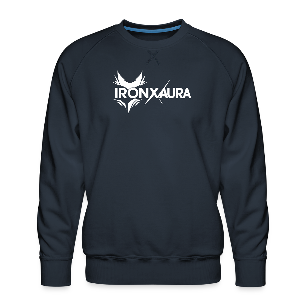 IronXAura Premium Crewneck Sweatshirt - navy