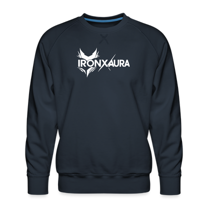 IronXAura Premium Crewneck Sweatshirt - navy