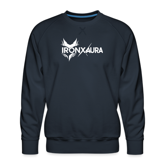 IronXAura Premium Crewneck Sweatshirt - navy