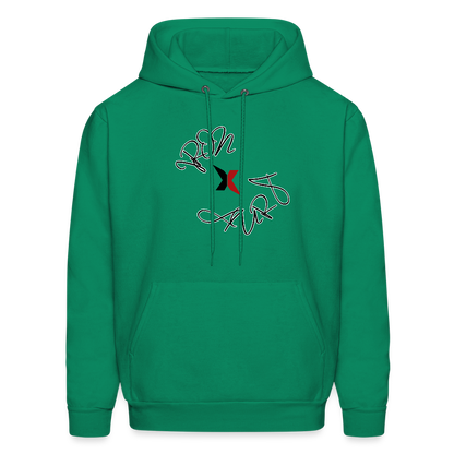 IronXAura EcoBlend Fleece Hoodie - kelly green
