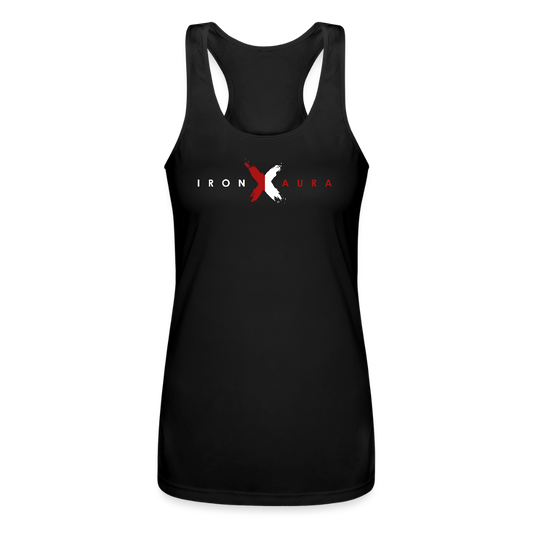 Women’s Performance Racerback Tank Top - black