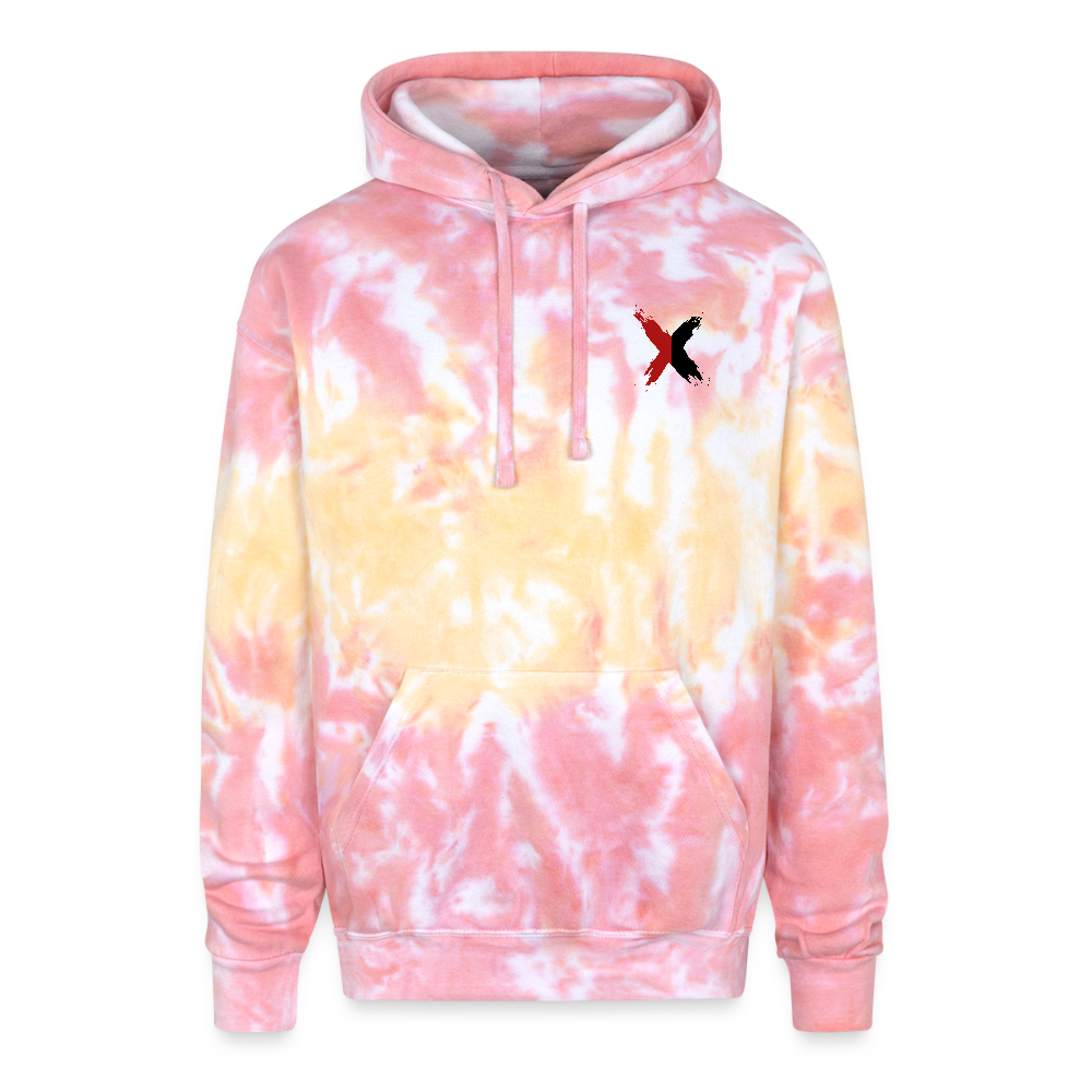 Adult Tie Dye Hoodie - funnel cake