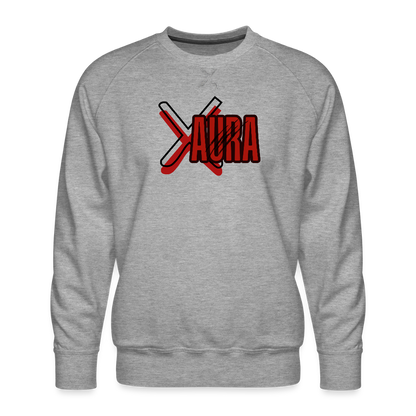 IronXAura CoreFlex™ Premium Sweatshirt - heather grey