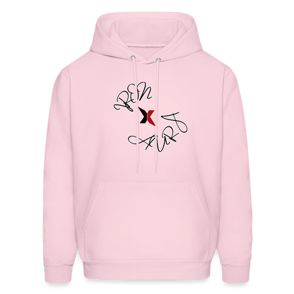 IronXAura EcoBlend Fleece Hoodie - pale pink
