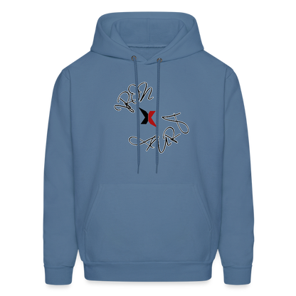 IronXAura EcoBlend Fleece Hoodie - denim blue