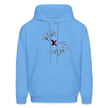 IronXAura EcoBlend Fleece Hoodie - carolina blue