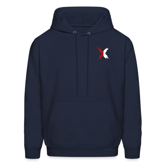 IronXAura Classic Hoodie - navy