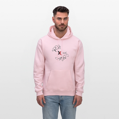 IronXAura EcoBlend Fleece Hoodie - pale pink