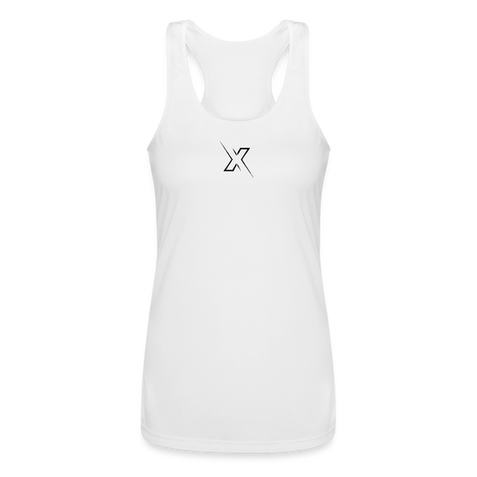 Women’s Performance Racerback Tank Top - white