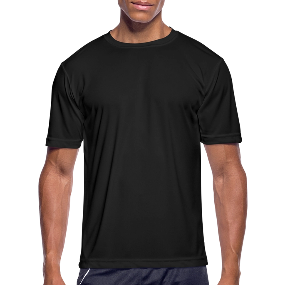Men’s Moisture Wicking Performance T-Shirt - black