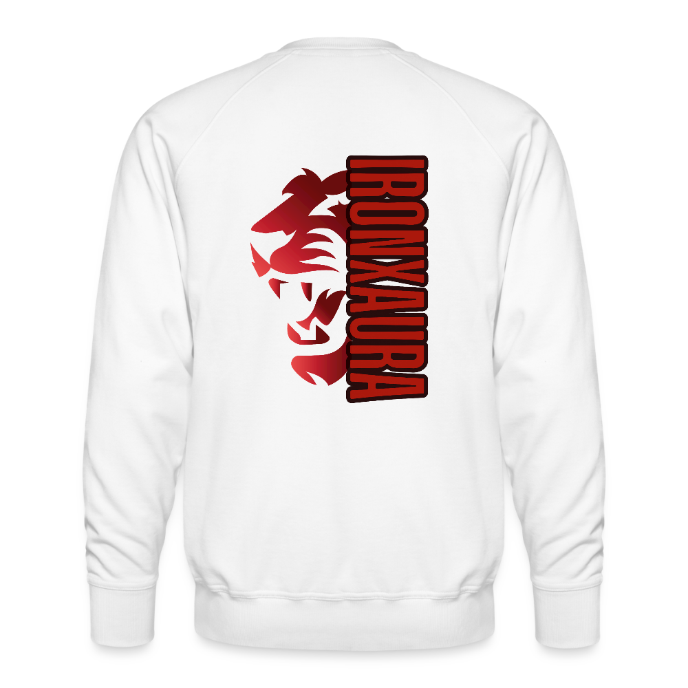 Premium Crew Sweatshirt - white