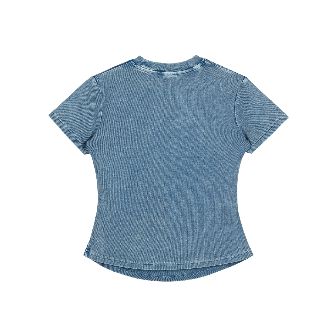 IronXAura Vintage Wash Bodycon Tee – 100% Cotton, 280 GSM