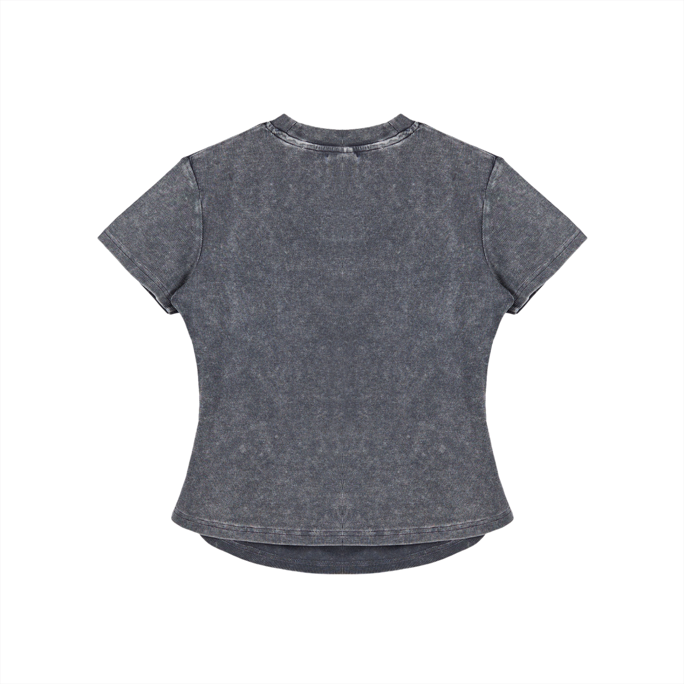 IronXAura Vintage Wash Bodycon Tee – 100% Cotton, 280 GSM