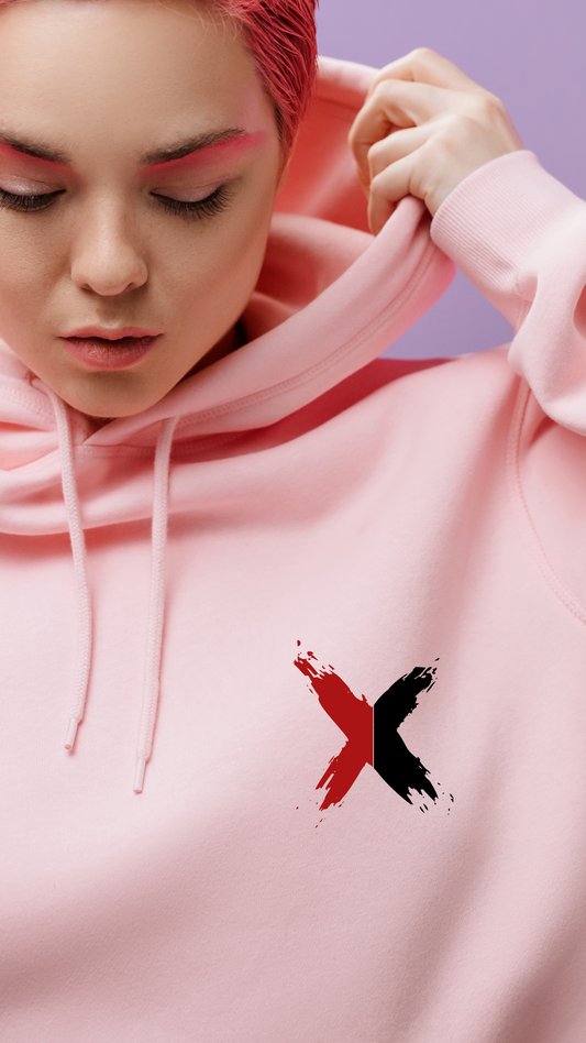 IronXAura EcoBlend Fleece Hoodie – Sustainable Midweight Comfort