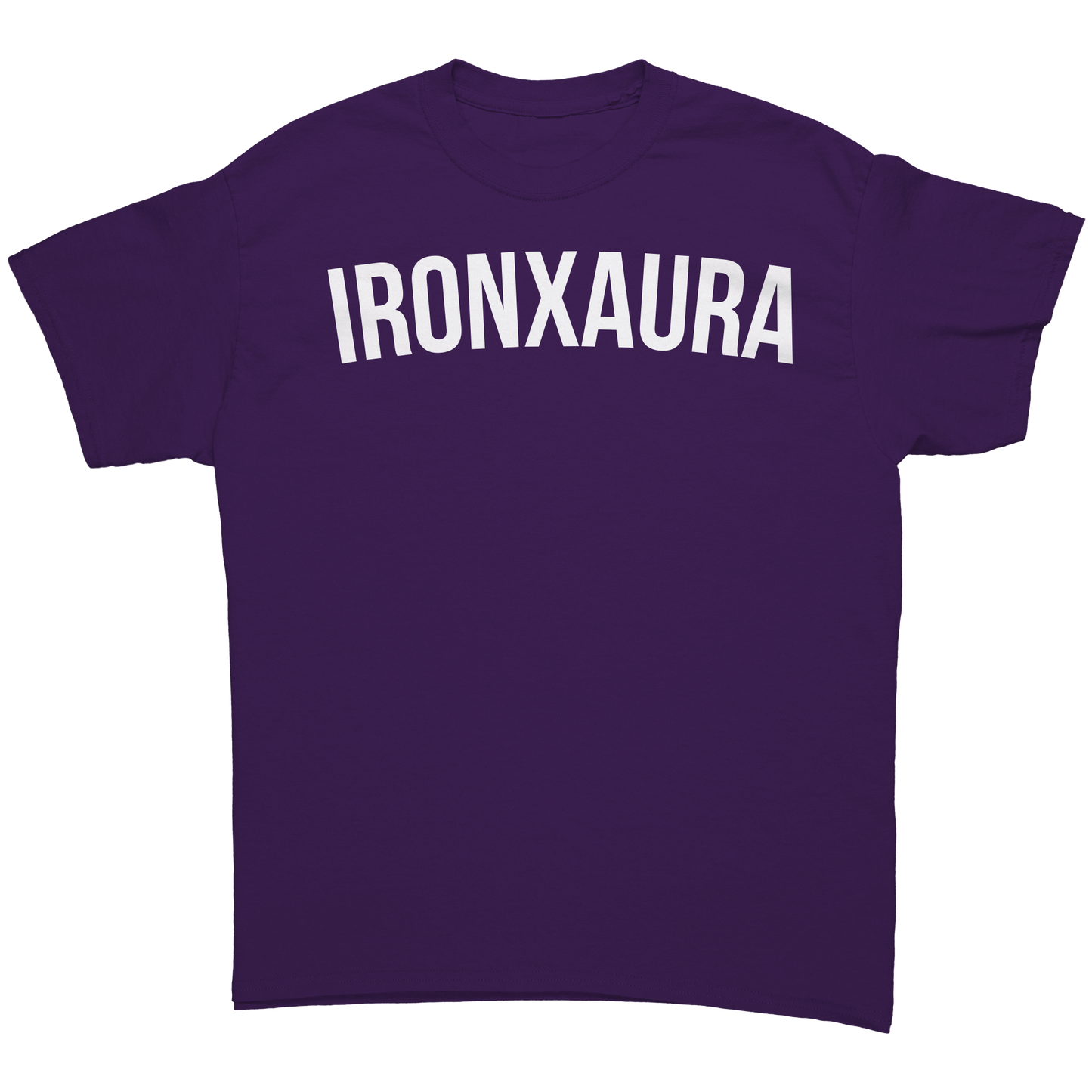 IronXAura_Classic_Fit_Cotton_T-Shirt_Purple_Front_Mockup.png