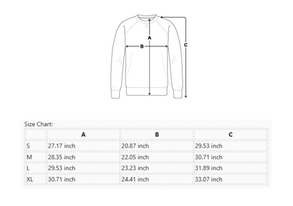 IronXAura Premium Crew Sweatshirt – Midweight Cotton Blend