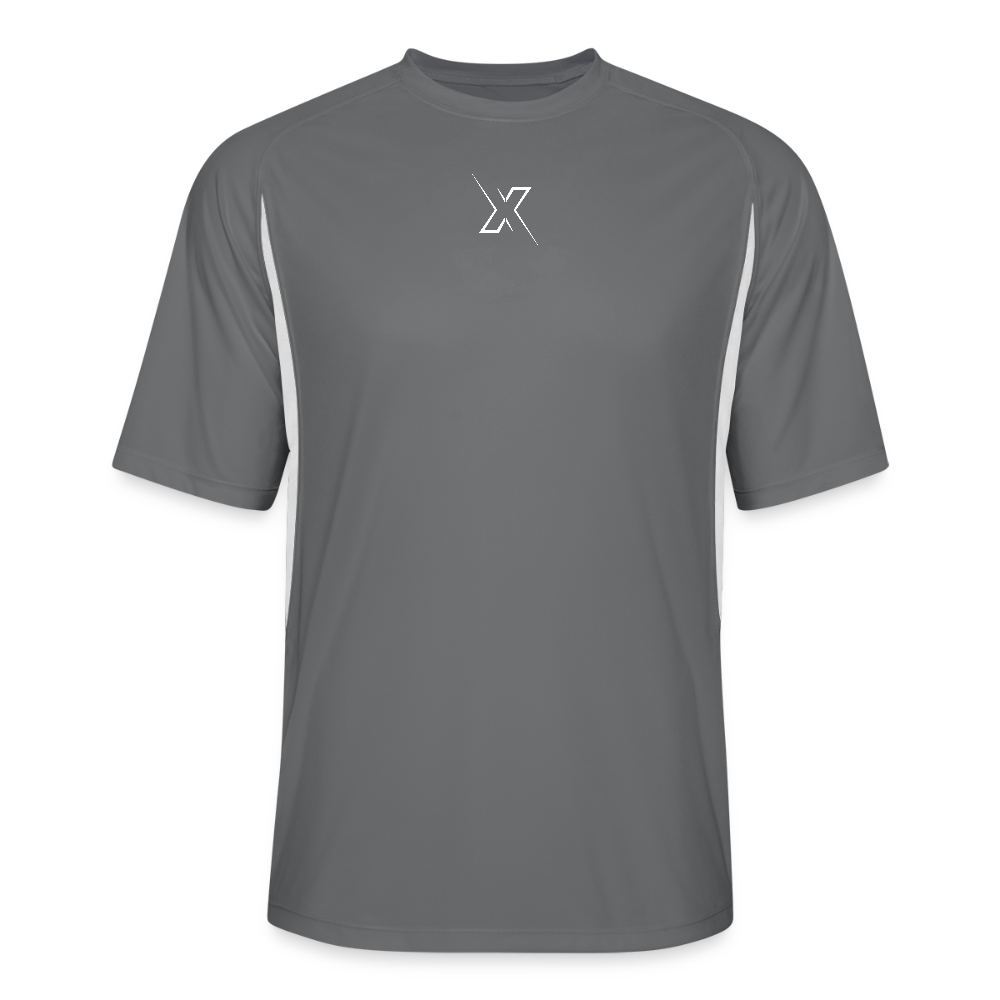 IronXAura EdgeTech ColorBlock Jersey - dark gray/white