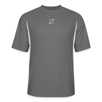 IronXAura EdgeTech ColorBlock Jersey - dark gray/white