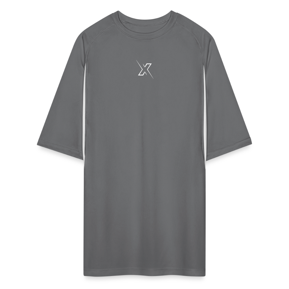 IronXAura EdgeTech ColorBlock Jersey - dark gray/white