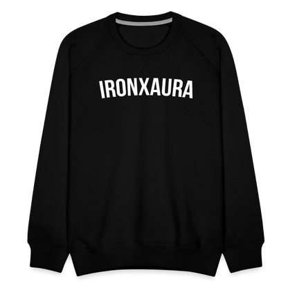 IronXAura Premium Crewneck Sweatshirt - black