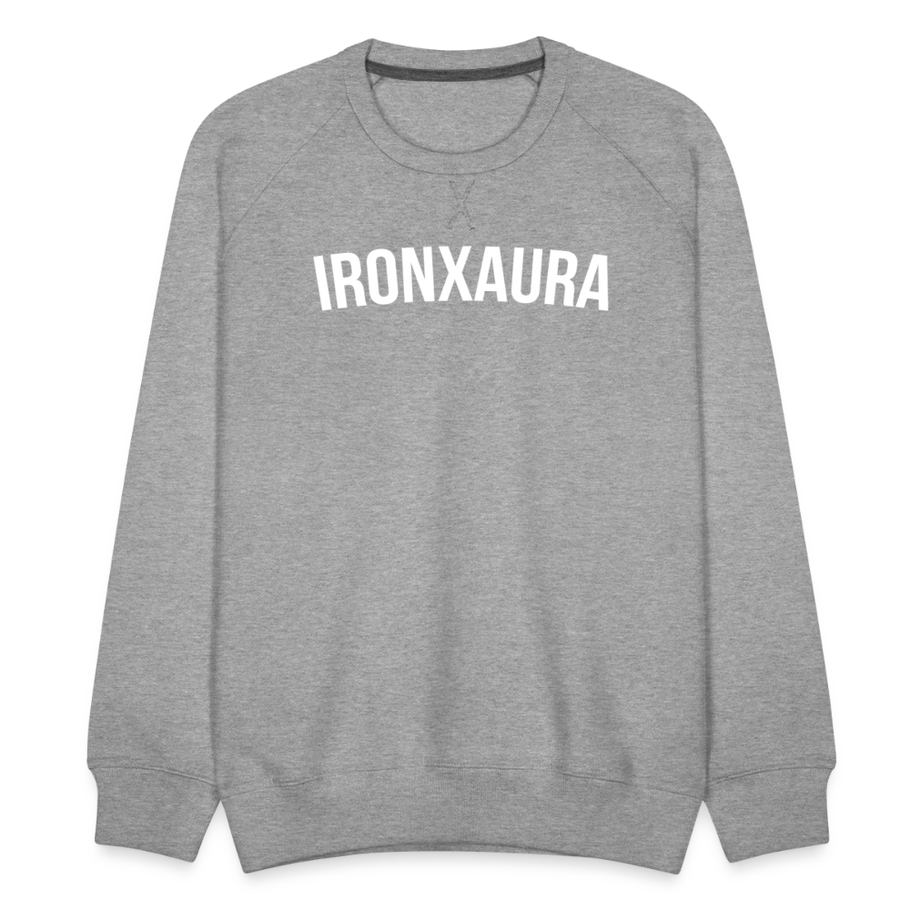 IronXAura Premium Crewneck Sweatshirt - heather grey